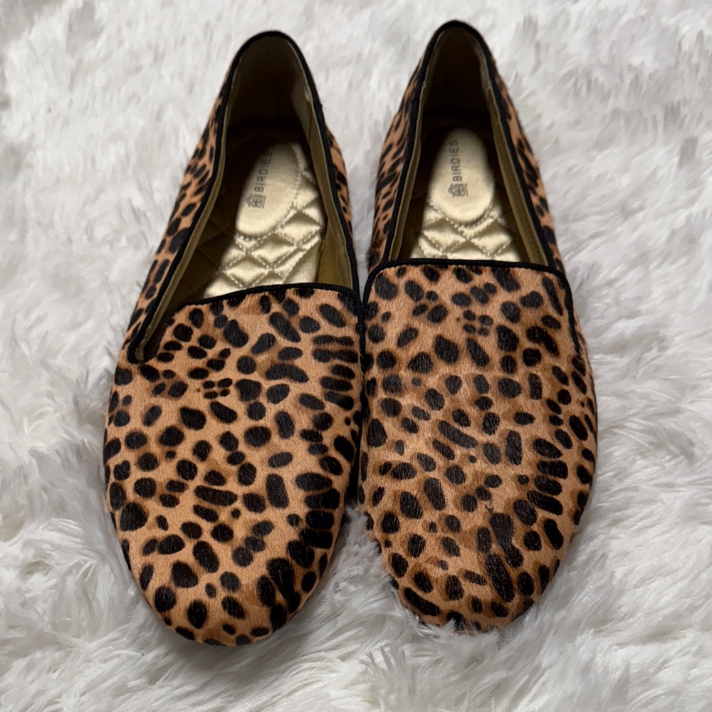 Birdies Leopard Print Flats
